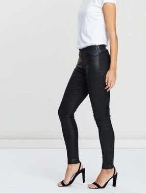 West14th Stretch Lamb Leather Pants